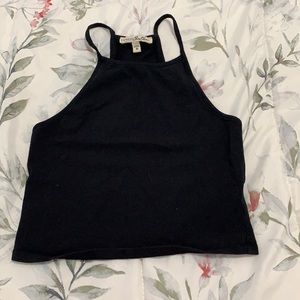 Black tank top